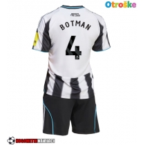 Otroške Nogometnih dresov Newcastle United Sven Botman #4 Domači 2025-26 Kratki rokavi (+ hlače)